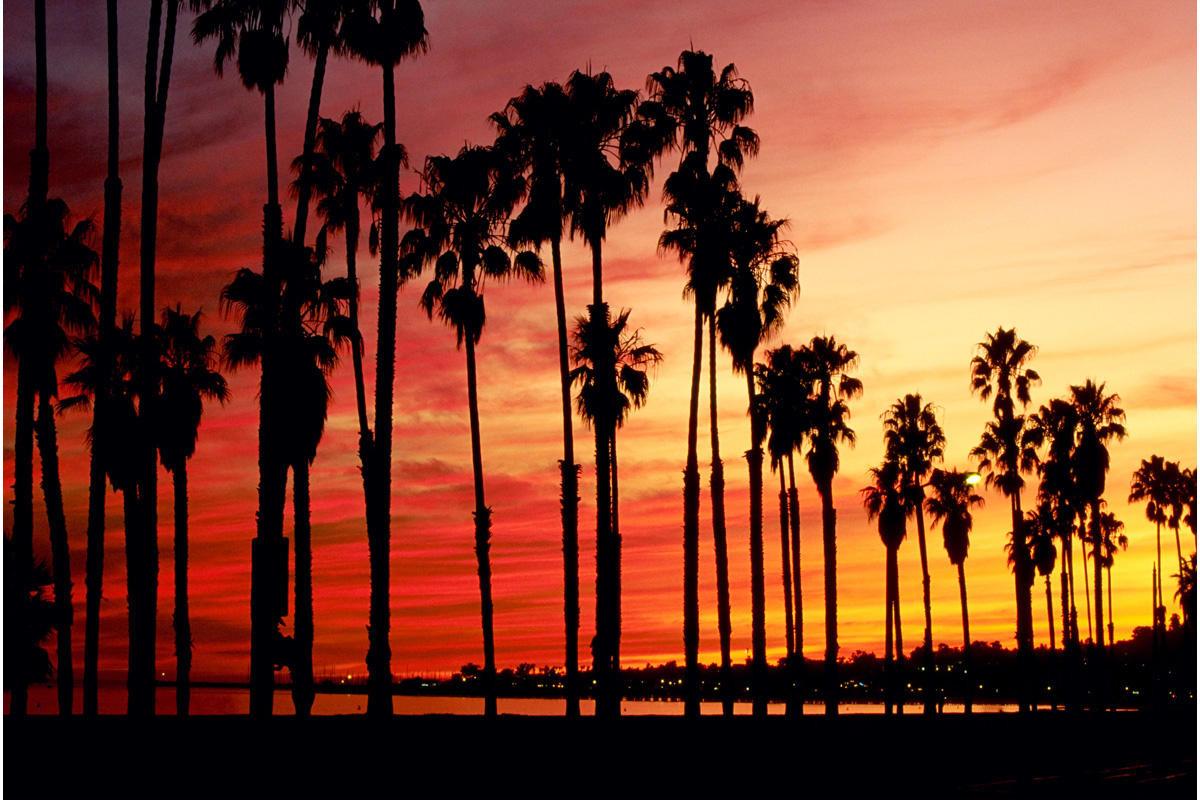Sunset at East Beach